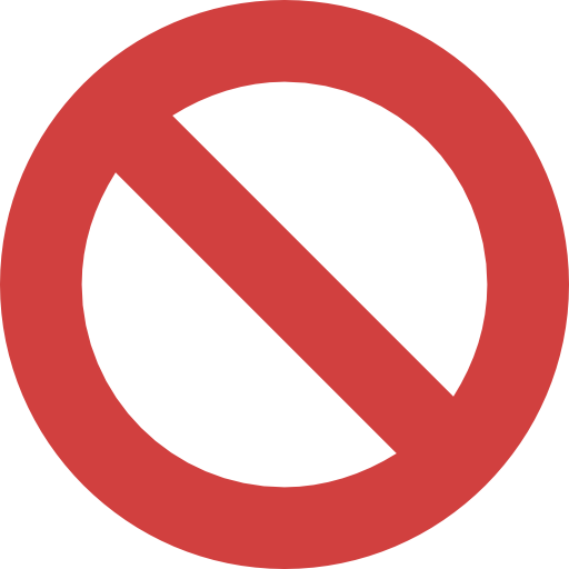 prohibido